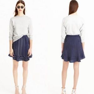 J. Crew Pinstripe Skirt